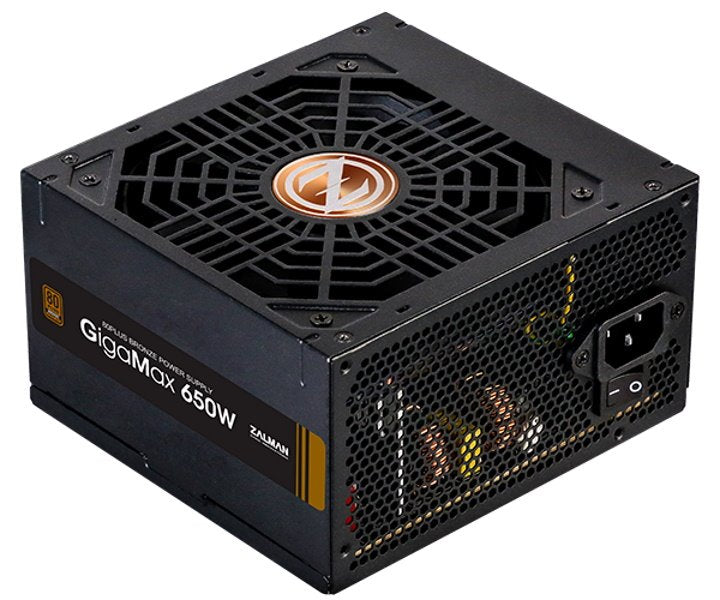 Bloc d'alimentation GigaMax 650 W 80+ BRONZE EU ZM650-GVII