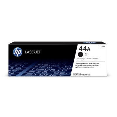 Cartouche de toner noir hp 44a laserjet d'origine