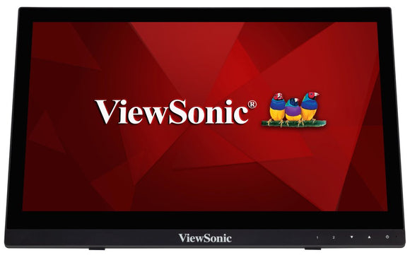 VIEWSONIC TD1630-3 16inch 1366x768 10-point Multitouch 190nits VGA HDMI speakers bookstand style