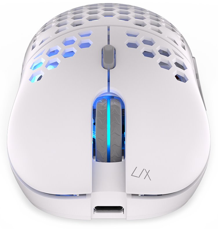 Souris sans fil endorfy lix owh ey6a010 ambidextre rf sans fil + usb type-c optique 16 000 dpi