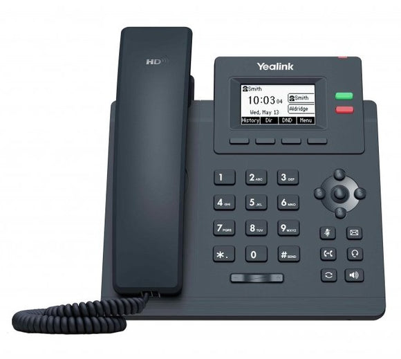 Yealink SIP-T31P IP telefon/ 2x SIP/ CZ/SK displej/ 2x 100Mbit