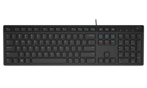 Dell Keyboard | KB216 | Multimedia | Wired | Ukrainian | Black