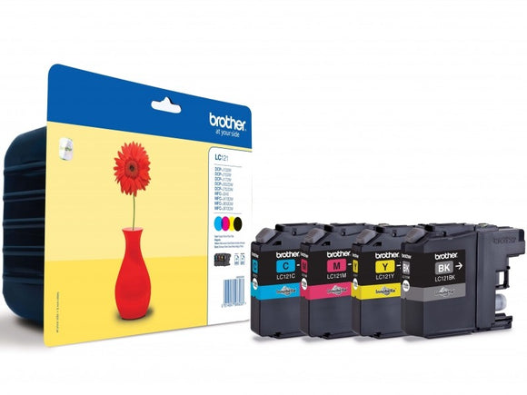 FP Brother LC121 Value Pack, BK, C, M, Y(300sid)