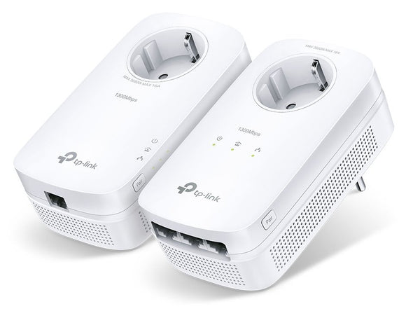 TP-Link TL-PA8033P KIT PowerLine network adapter 1300 Mbit/s Ethernet LAN White 2 pc(s)