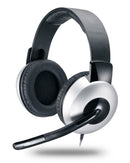 Casque GENIUS - HS-05A (casque stéréo + microphone), câble spiralé