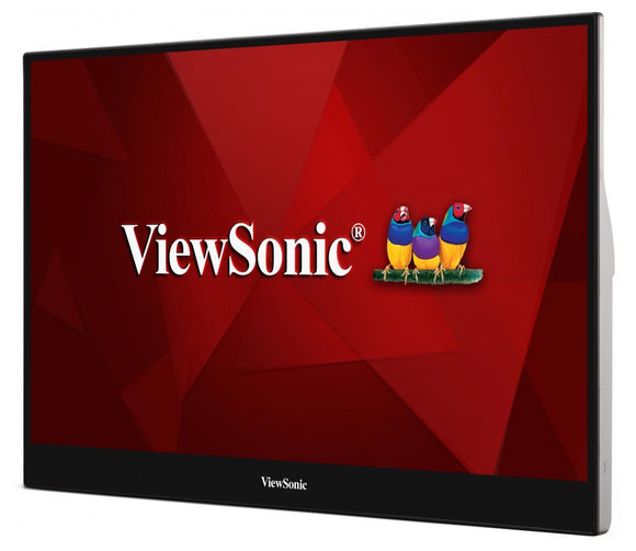 ViewSonic TD1655 - přenosný/ 15,6" Touch/ IPS/ 16:9/ 1920x1080/ 6,5ms/ 250cd/m2/ miniHDMI/ 2xUSB-C/ integ. stojan/ repro