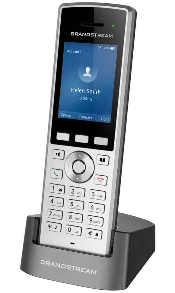 Téléphone IP Grandstream Networks WP822 Noir, Argent 2 lignes LCD Wi-Fi