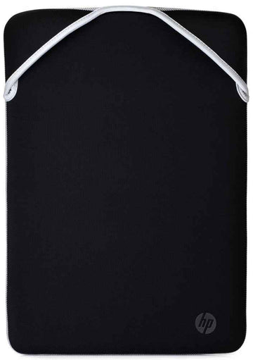 HP Reversible Protective 15.6-inch Silver Laptop Sleeve 15.6" Sleeve case Black, Silver