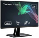 MONITOR LCD 32" IPS 4K/BLACK VP3256-4K VIEWSONIC "VP3256-4K" (timbru verde 7 lei)