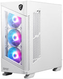 MSI MPG VELOX 100R White PC Case, Mid-Tower, USB 3.2, Audio-out, Mic-in | MSI-1