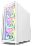 NZXT H7 Elite RGB Mid Tower Case, White