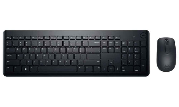 Dell Keyboard and Mouse | KM3322W | Keyboard and Mouse Set | Wireless | Batteries included | Ukrainian | Black | Wireless connection