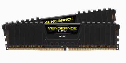 DDR4 Vengeance LPX 32 Go/3 600 (2 x 16 Go) CL16 Noir