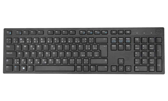 Clavier multimédia DELL KB216/ Tchèque/ Slovaque/ USB/ noir