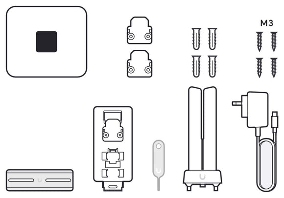 Ubiquiti Mobile Router - LTE router, Wi-Fi 2,4 GHz, krytí IP66, GPS, PoE In, PoE Out, 802.3af/at