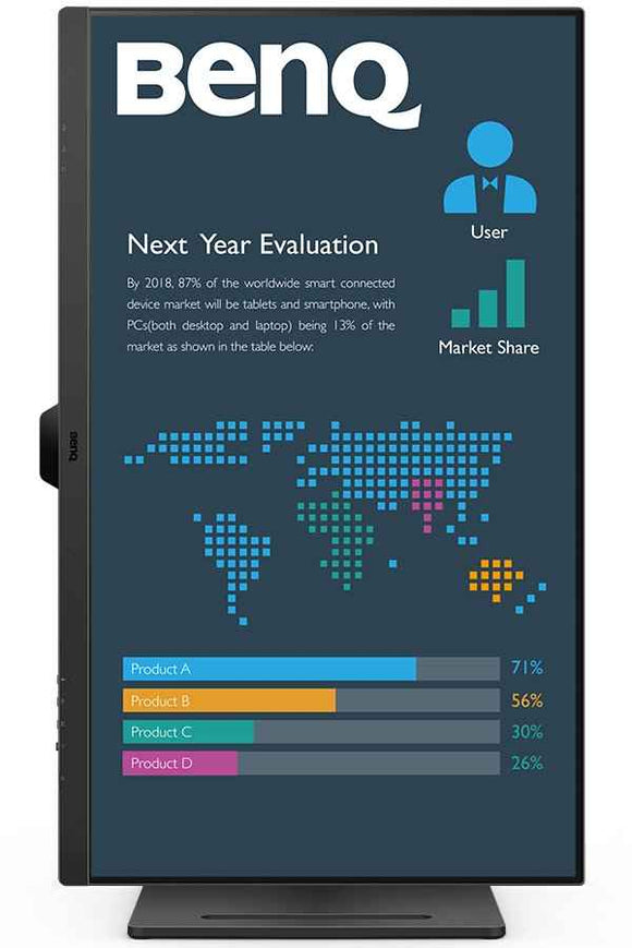 BenQ BL2490 computer monitor 60.5 cm (23.8") 1920 x 1080 pixels Full HD Black