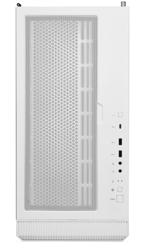 MSI MPG VELOX 100R White PC Case, Mid-Tower, USB 3.2, Audio-out, Mic-in | MSI