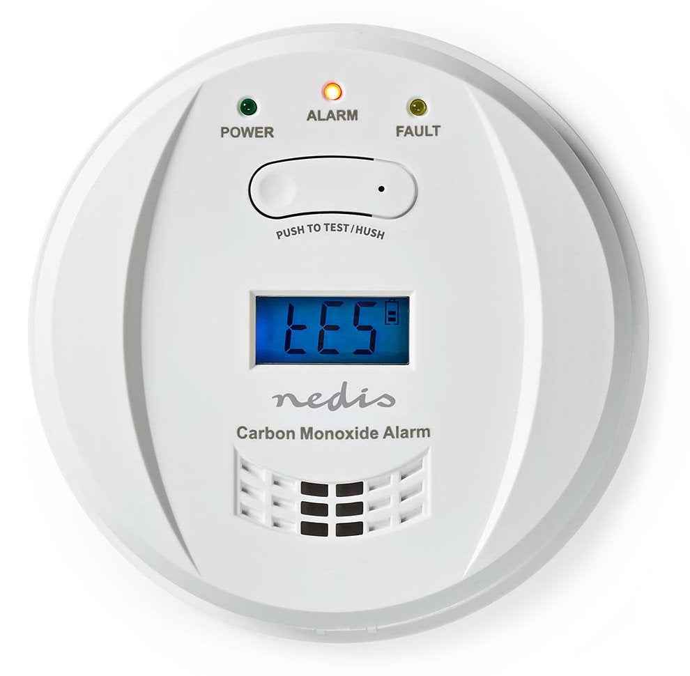 Détecteur de gaz Nedis DTCTCO40WT Monoxyde de carbone (CO)
