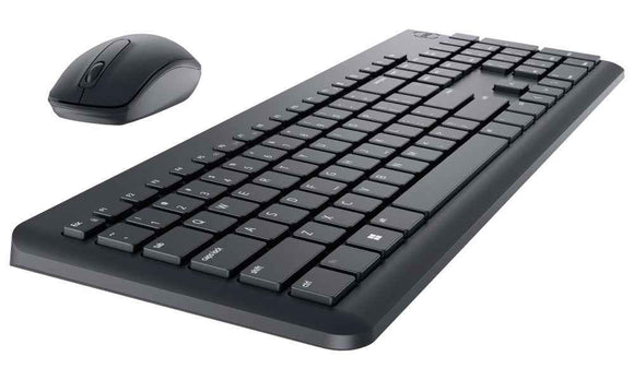 Dell Keyboard and Mouse | KM3322W | Keyboard and Mouse Set | Wireless | Batteries included | Ukrainian | Black | Wireless connection