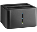 ADSA-D25 MINI stacja dokująca USB 3.2 Gen 1 - 2x SATA 6G 2.5" SSD/HDD CLONE