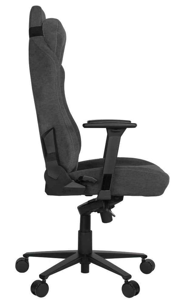 AROZZI herní židle VERNAZZA Soft Fabric Dark Grey/ povrch Elastron/ tmavošedá