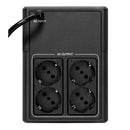 EATON 5E 1200 USB DIN G2 1200VA 660W Cordon d'entrée attaché 4 Schuko