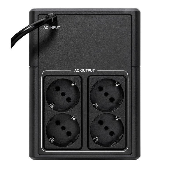 EATON 5E 1200 USB DIN G2 1200VA 660W Cordon d'entrée attaché 4 Schuko