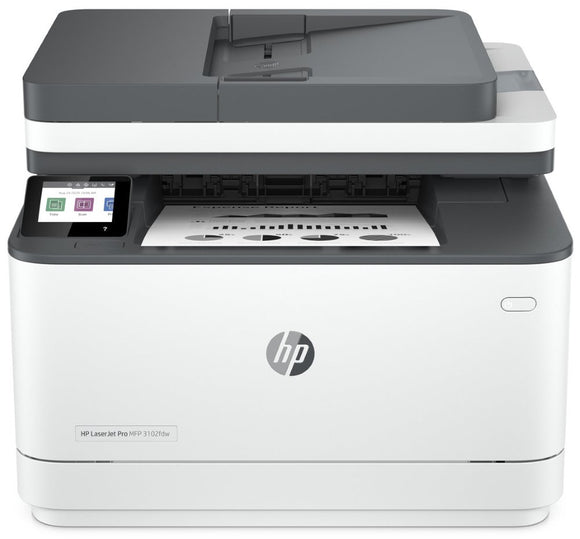 Imprimante multifonction hp laserjet pro mfp 3102fdw aio
