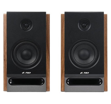 Enceinte fenda f&d r27bt/ 2.0/ 50 w/ bois/ bt5.0/ optique/ entrée usb