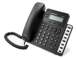 Téléphone VoIP Grandstream GXP1628 - 2 comptes SIP, audio HD, 3 programmes. touches + 8 préréglages, commutateur 2xLAN 1000 Mbps, PoE