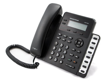 Téléphone VoIP Grandstream GXP1628 - 2 comptes SIP, audio HD, 3 programmes. touches + 8 préréglages, commutateur 2xLAN 1000 Mbps, PoE