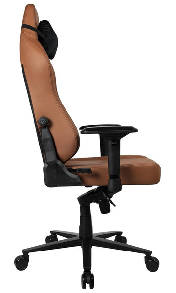 Chaise de jeu AROZZI PRIMO Full Premium Leather Brown/ 100% cuir italien naturel/ marron