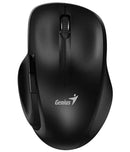 GENIUS Ergo 8200S Black/ 1200 dpi/ bezdrátová/ 5tlačítek/ tichá/ BlueEye senzor/ černá