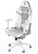 Endorfy herní židle Scrim OWH / kombinace textil / kůže/ bílá