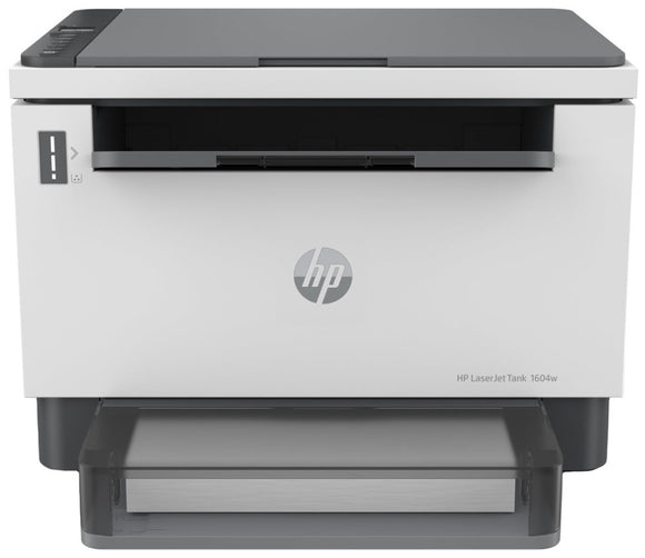 HP LaserJet Tank 1604w AIO All-in-One Printer - A4 Mono Laser, Print/Copy/Scan, Wifi, 23ppm, 250-2500 pages per month (replaces Neverstop)