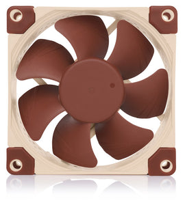 Système de refroidissement pour ordinateur noctua nf-a8 uln ventilateur de boîtier d'ordinateur 8 cm beige marron