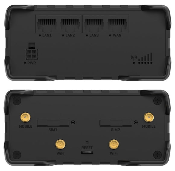 Router LTE RUT901 (Cat 4), 3G, 2G, 2xSIM, 4xRJ45, WiFi