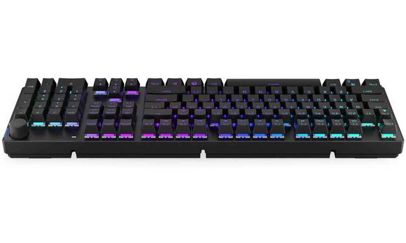 Endorfy herní klávesnice Thock Wireless Red / red sw. / bezdrátová / mechanická / US layout / černá RGB