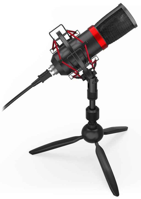 Endorfy mikrofon Streaming T / streamovací / stojánek / pop-up filtr / 3,5mm jack / USB-C