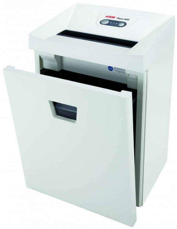 HSM Pure 420 shredder, 35 l, 3,9 mm