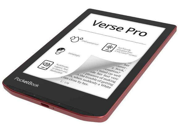 PocketBook e-reader Verse Pro 6" 16GB, passion red