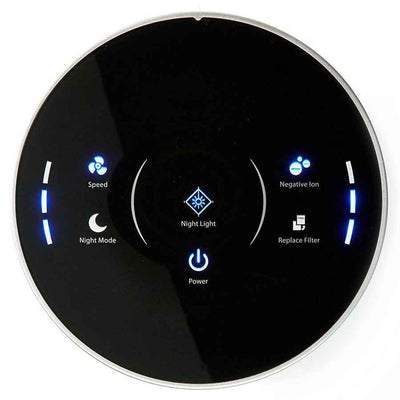 Nedis AIPU100CWT air purifier 20 m² 50 dB 35 W Black, White