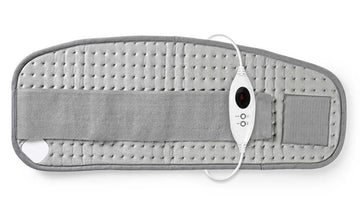 NEDIS elektrická poduška na břicho a záda/ 69 x 28 cm/ 6 nastavení teploty/ ochrana proti přehřátí