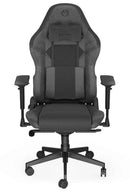 Endorfy herní židle Scrim BK / kombinace textil / kůže / černá