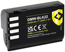 Batterie PATONA pour appareil photo Panasonic DMW-BLK22 2400mAh Li-Ion Protect