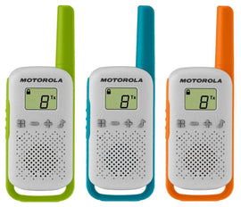 Motorola T42 two-way radio 16 channels Blue, Green, Orange, White - 0