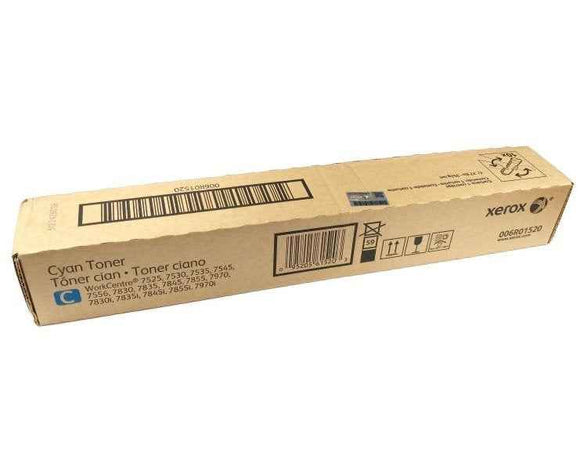 Xerox WorkCentre 7500/7800/7970 Series (006R01520) Toner Cartridge, Cyan