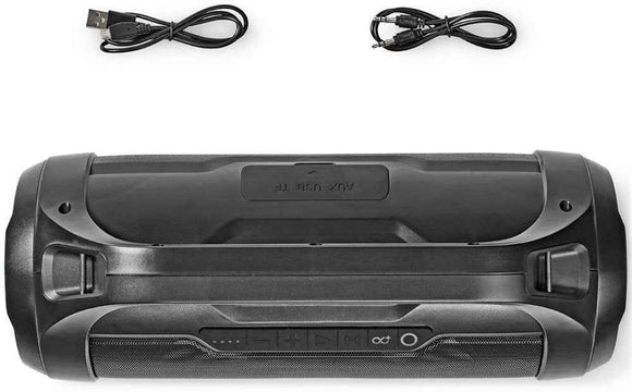 Nedis SPBB310BK portable/party speaker Stereo portable speaker Black 36 W