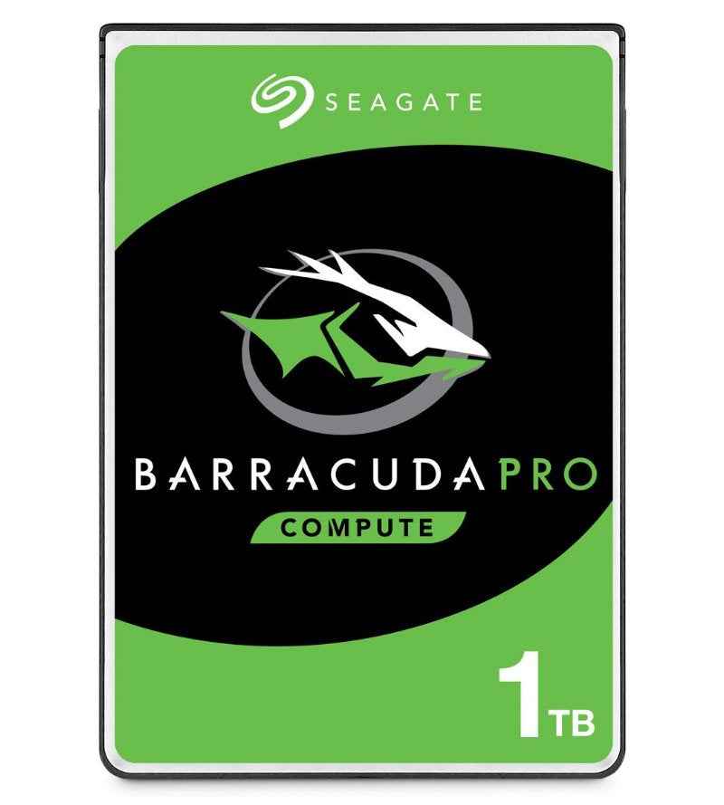 Disque dur SEAGATE Barracuda 1 To SATA 6 Gbit/s 7 200 tr/min 6,4 cm 2,5 pouces 128 Mo de cache BLK