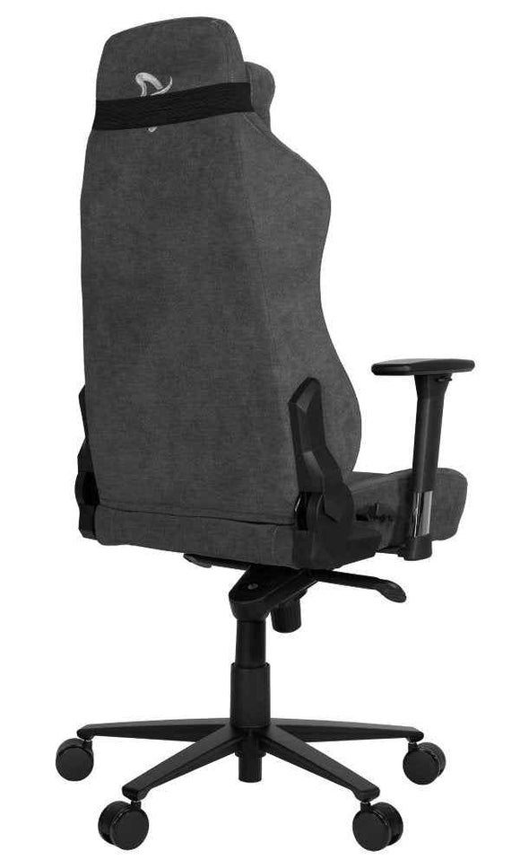 AROZZI herní židle VERNAZZA Soft Fabric Dark Grey/ povrch Elastron/ tmavošedá